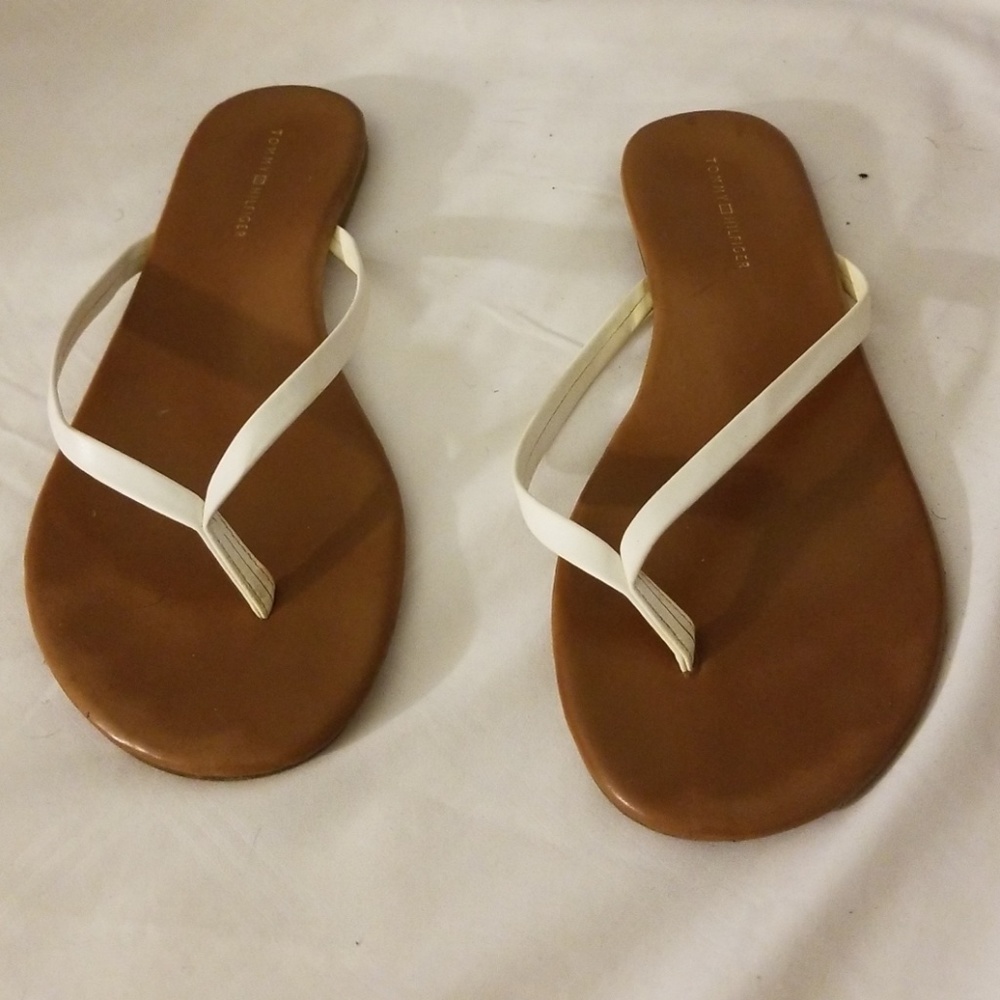 Tommy Hilfiger flip flops